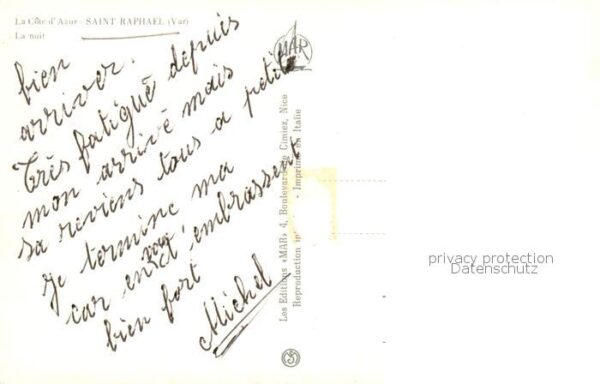 Saint-Raphael  83 Var La nuit – Bild 2