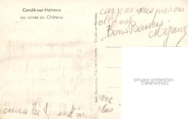 Conde-sur-Noireau Les ruines du Chateau – Bild 2