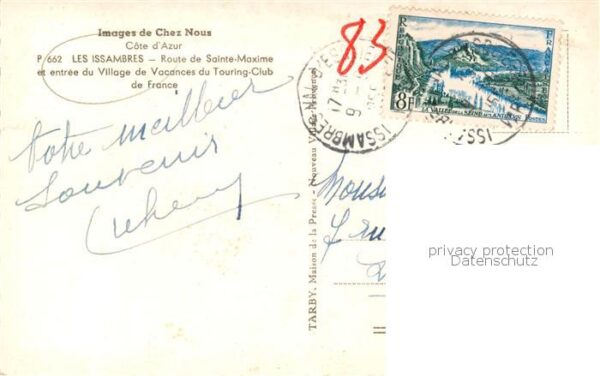 Les Issambres 83 Var Route de Sainte Maxime et entree du Vil – Bild 2
