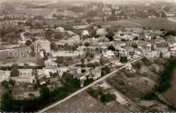 Pujols Libourne Le Bourg Pujols Vue aerienne