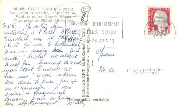 Nice  06 Nizza Le jardin Albert Ier le theatre de Verd – Bild 2