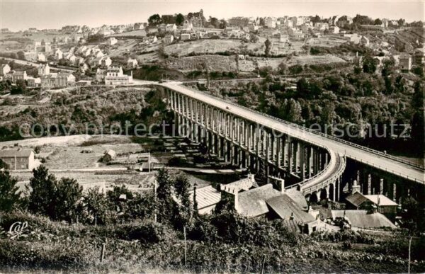 Saint-Brieuc 22 Cotes-d Armor Viaduc de Sourain et Vallee du Gouet