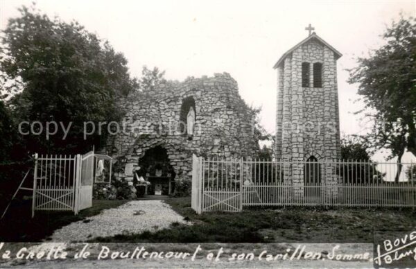 Bouttencourt-les-Blangy 80 Somme La Grotte de Boutenncourt et son Carill