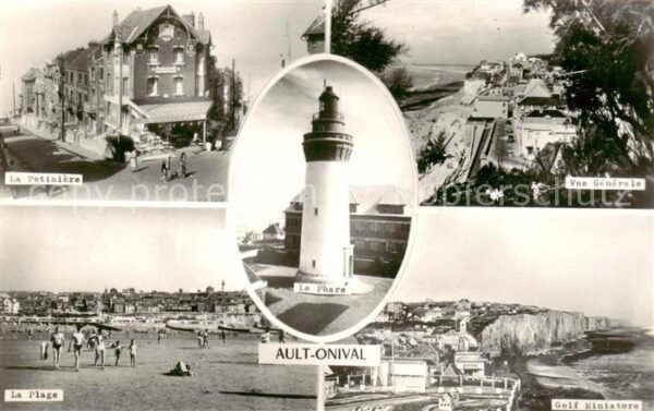 Ault 80 Somme La Petiniere Vue generale La plage Golf