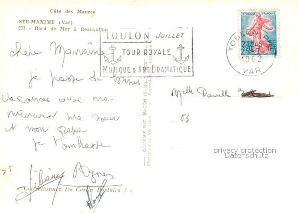 Ste-Maxime-sur-Mer 83 Bord de Mer a Beauvallon – Bild 2
