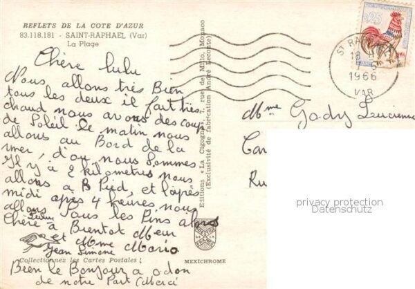 Saint-Raphael  83 Var La Plage – Bild 2