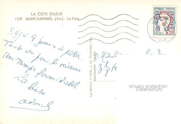 Saint-Raphael  83 Var Le Port – Bild 2