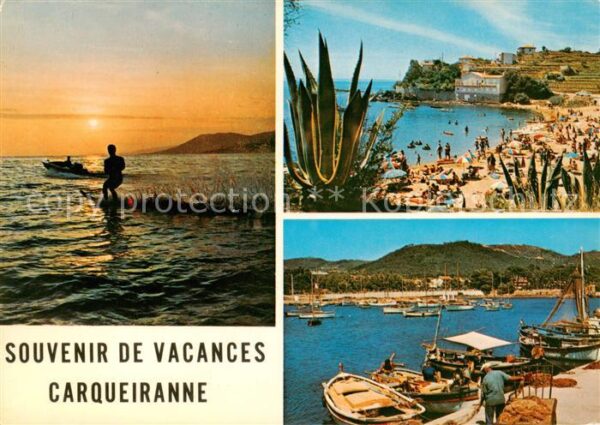 Carqueiranne 83 Var La Plage Le Port