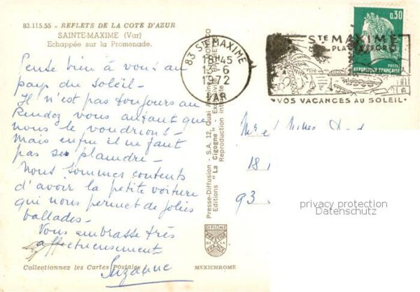 Sainte-Maxime-sur-Mer 83 Echappee sur la Promenade – Bild 2