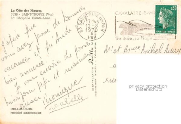 Saint Tropez Var La Chapelle Sainte Anne – Bild 2