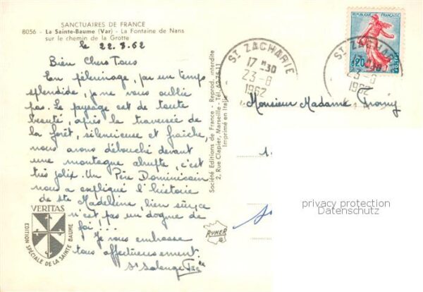 La Sainte Baume La Fontaine de Nans sur le chemin de la – Bild 2