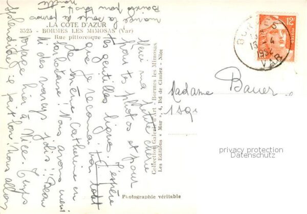 Bormes-les-Mimosas 83 Var Rue pittoresque – Bild 2