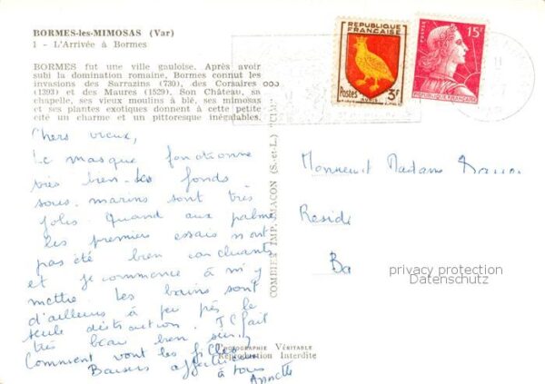Bormes-les-Mimosas 83 Var Arrivee a Bormes – Bild 2