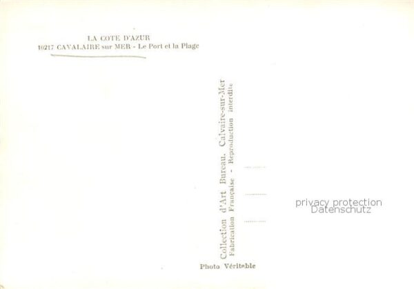 Cavalaire-sur-Mer 83 Var Le Port et la Plage – Bild 2