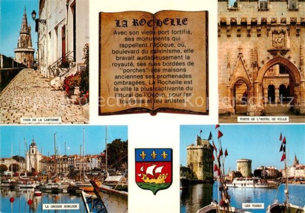 La Rochelle 17 Tour de la Lanterne La Grosse Horloge P