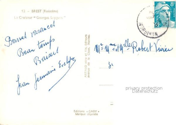 Brest 29 La Croiseur Georges Leygues – Bild 2