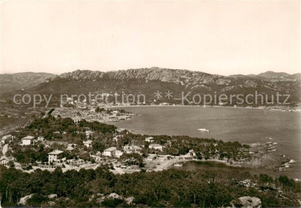 Agay 83 Var Vue generale sur la ville et la baie