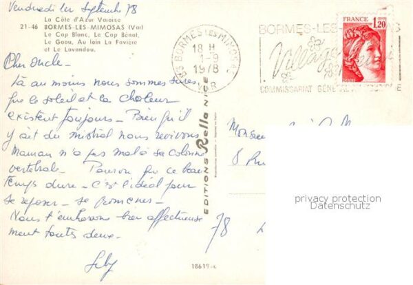 Bormes-les-Mimosas 83 Var Le Cap Blanc Le Cap Benat Le Gaou Au lo – Bild 2