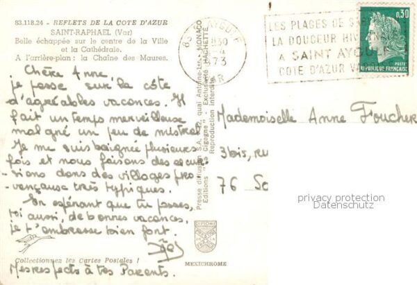 Saint-Raphael  83 Var Belle echappee sur le centre de la Vill – Bild 2