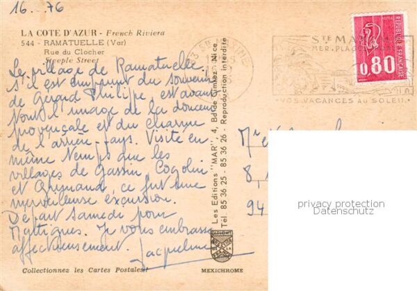 Ramatuelle 83 Var Rue du Clocher Streeple Street – Bild 2