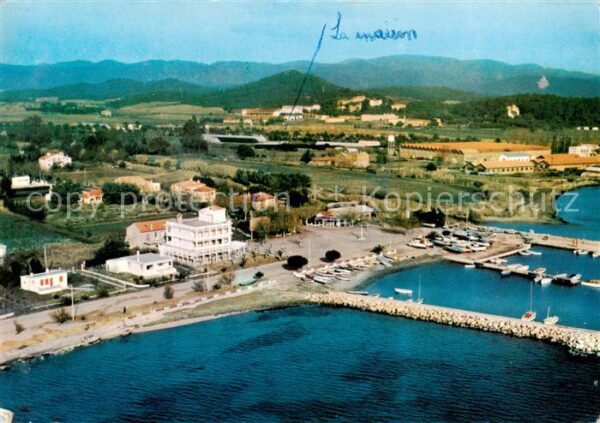 La Londe-les-Maures 83 Var Le Port de Miramar Vue aerienne