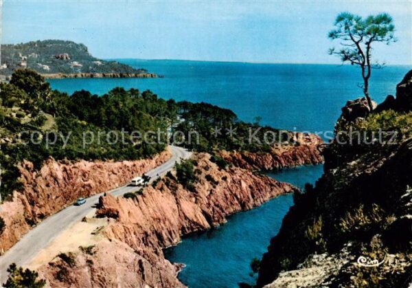 Esterel Gebirge Montagne 83 Var Les Adre Roches Rouges