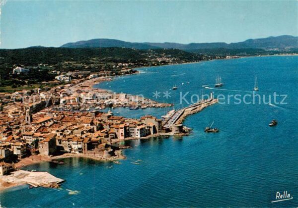 Saint Tropez Var Vue generale aerienne