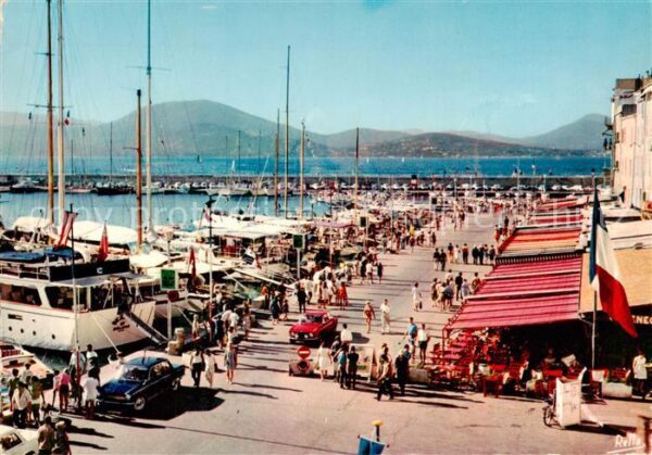 Saint Tropez Var Le Quai Jean Jaures