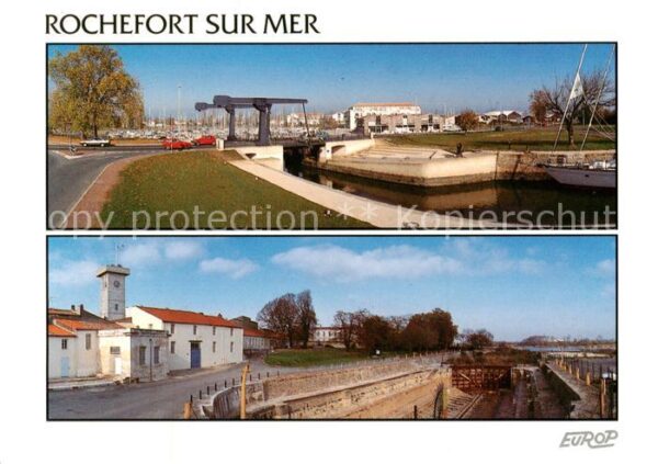 Rochefort 17-sur-Mer Charente-Maritime Entree du nouveau port de plaisance For