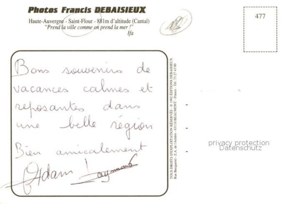 Saint-Flour 15 Cantal Prend la ville comme on prend la mer – Bild 2