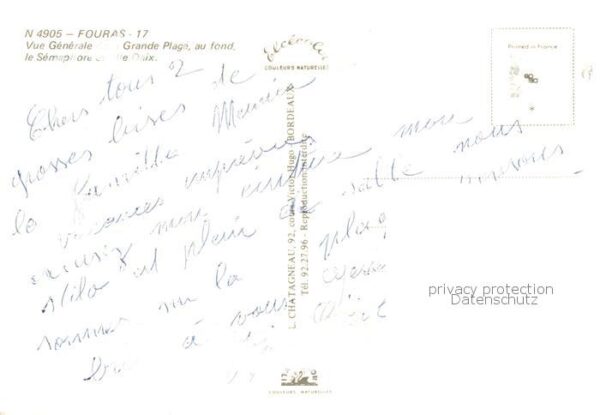 Fouras 17 Charente-Maritime Vue generale aerienne Grande Plage le S – Bild 2
