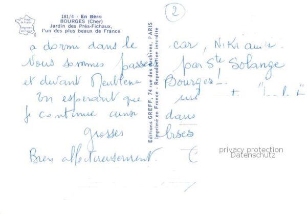 Bourges 18 Cher Jardin des pres Fichaux l’un des plus b – Bild 2