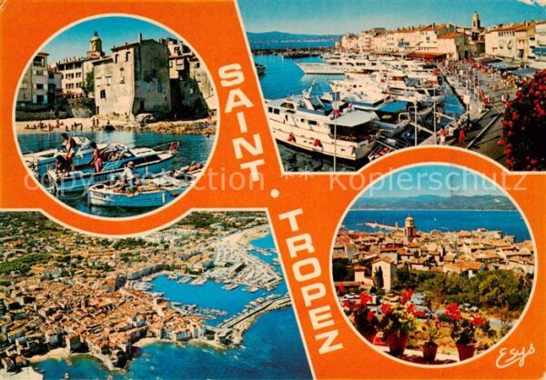 Saint Tropez Var La Pouncho port des pecheurs Le port Vu