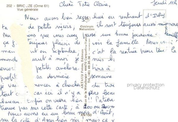 Briouze 61 Orne Vue generale aerienne – Bild 2