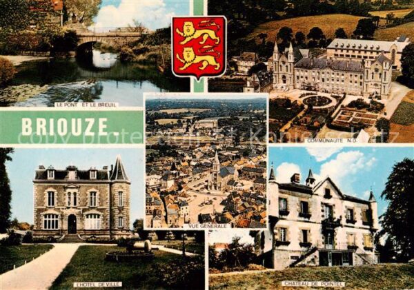 Briouze 61 Orne Le Pont et le Breuil Vue generale Commu
