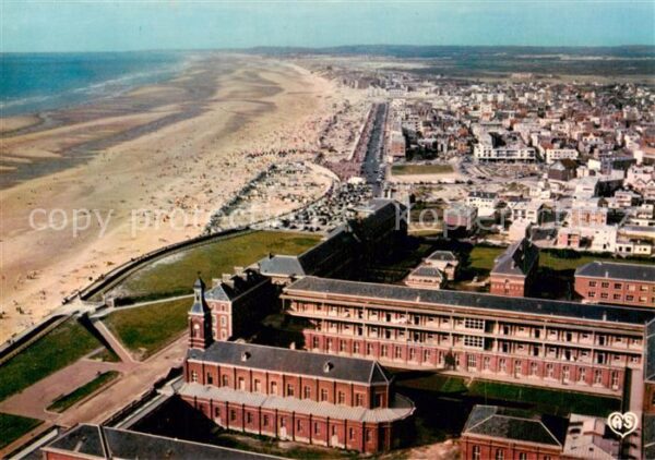 Berck-Plage 62 Hopital maritime et vue generale de la