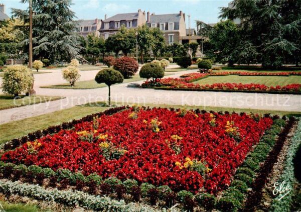 Brive 19 Correze Les Jardins de la Poste avec ses beaux