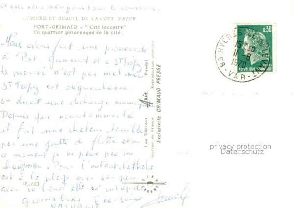 Port Grimaud 83 Var Cite lacustre Un quartier pittoresque d – Bild 2
