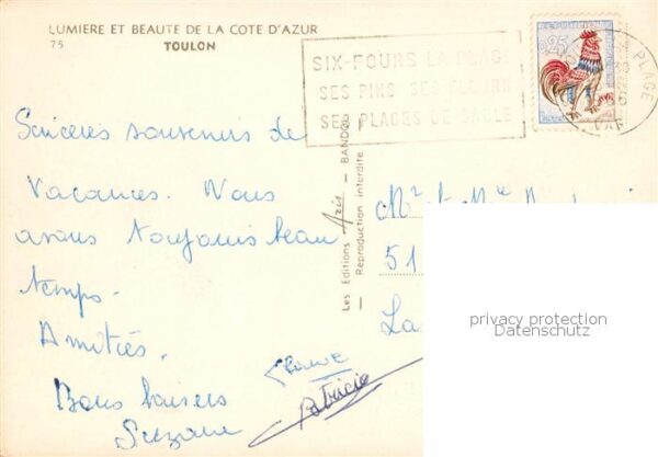 Toulon -sur-Mer 83 Var Vue partielle – Bild 2
