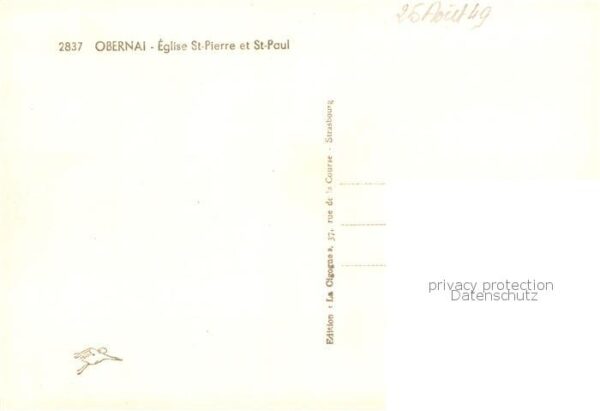 Obernai Alsace Oberehnheim Elsass 67 Eglise St Pierre et St Paul – Bild 2