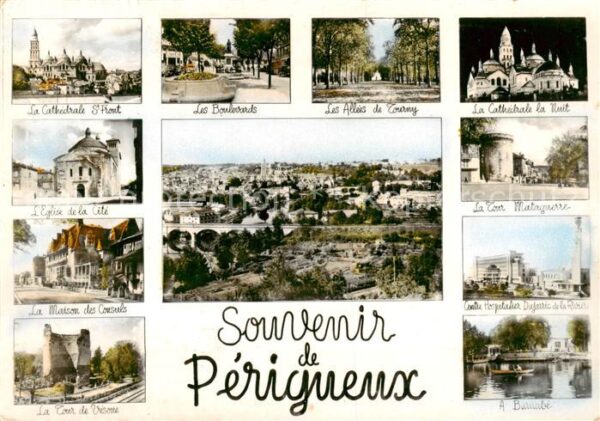 Perigueux 24 Cathedrale St Front Les Boulevards Les