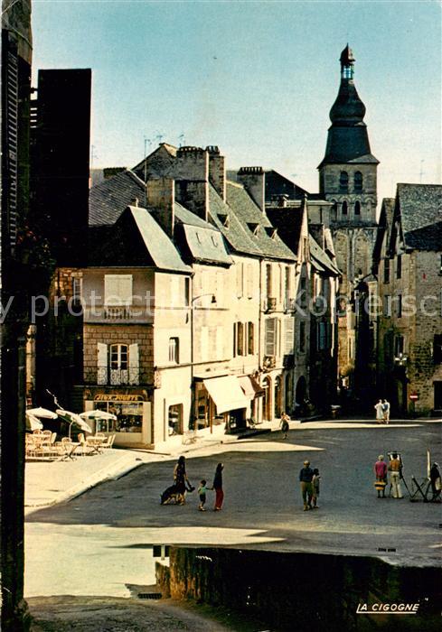 Sarlat-en-Perigord 24 Dordogne Place de la Liberte ou Place Royale et