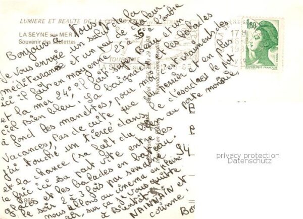 La Seyne-sur-Mer 83 Var Souvenir des Sablettes – Bild 2
