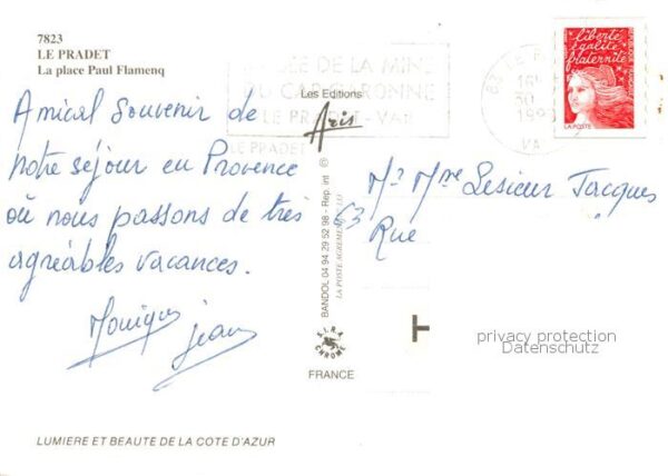 Le Pradet 83 Var La place Paul Flamenq – Bild 2