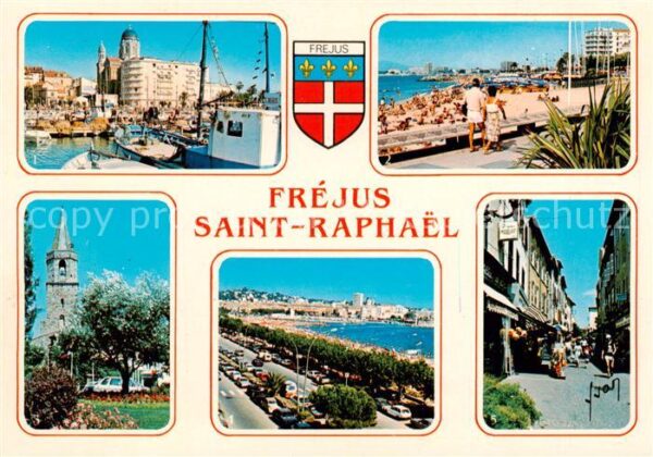 Frejus Le Port Les Plages L’Eglise St Raphael