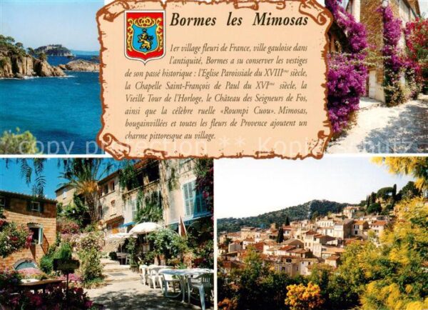 Bormes-les-Mimosas 83 Var Vue partielle