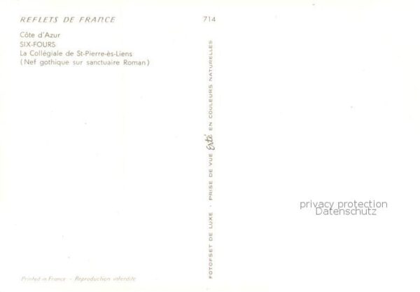 Six-Fours-les-Plages 83 Var La Collegiale de St Pierre es Liens – Bild 2