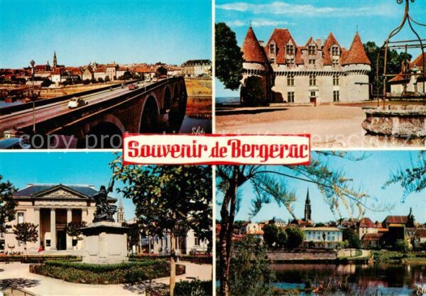 Bergerac Le Pont sur la Dordogne Le Palais de Ju