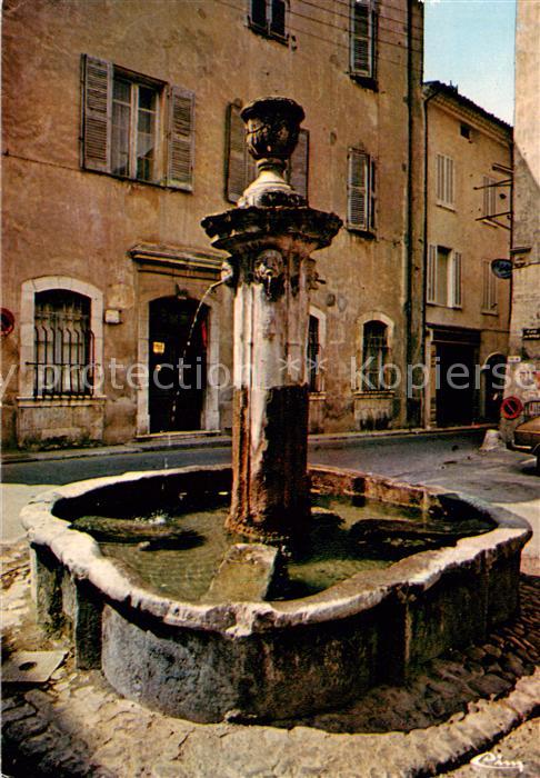 Brignoles 83 Var Vieille fontaine