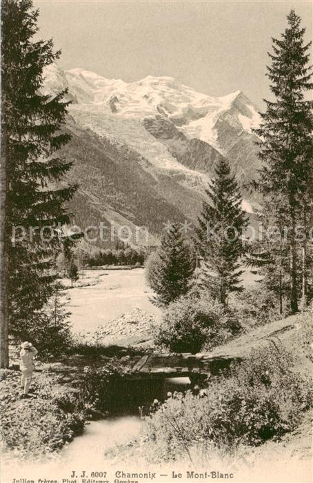 Chamonix 74 Haute-Savoie Le Mont Blanc